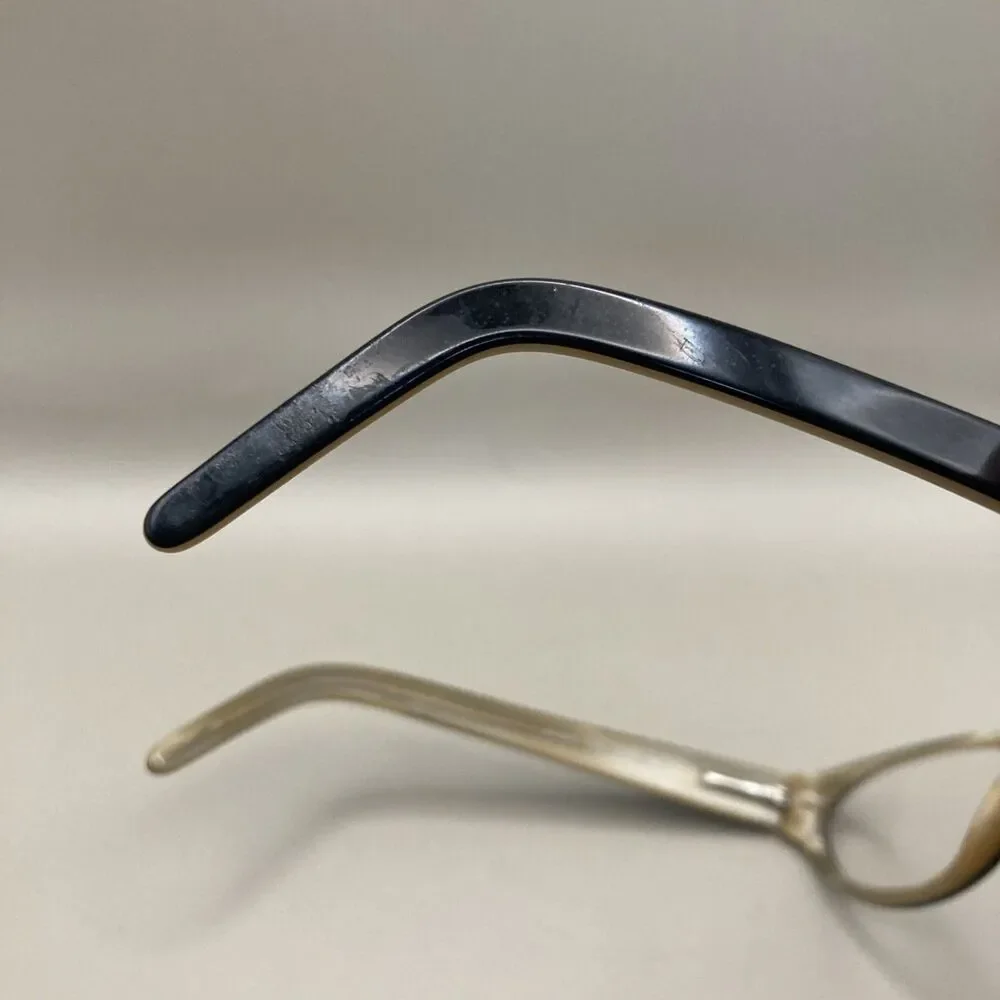 DKNY DY4514 3113 Eyeglasses Black Oval Full Rim Frames 50 15 135
